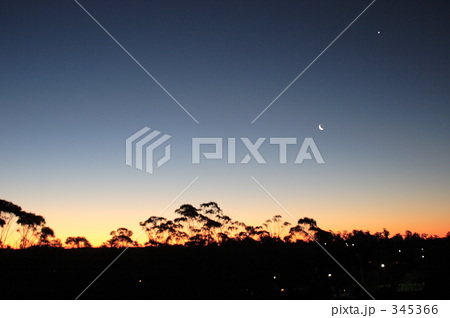「夕景４」の写真素材