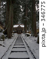 雪の唐門