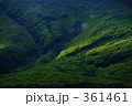 山の斜面