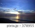 インド洋の夕日