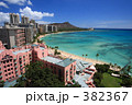 waikikiビーチの眺め