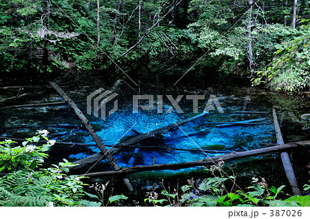 「永遠の蒼色」の写真素材