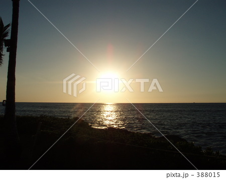 夕日