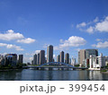 青空と永代橋