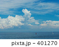 洋上の夏雲