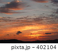 佐敷湾の夕焼け２