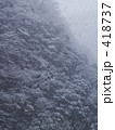 山に降る雪