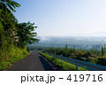 街への道