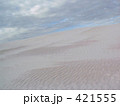 砂丘と雲の融合