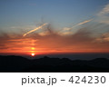槍ヶ岳の夜明け