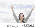 爽やかな笑顔の女性
