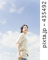 爽やかな笑顔の女性