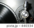 ターンテーブルとレコード