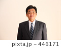 スーツ姿の日本人笑顔のミドル　１