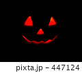 暗闇に光るジャックランタン