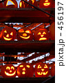ハロウィン　かぼちゃのランタン　ジャックオランタン