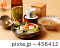 素材ナンバー 456412 : 「和食　お刺身と日本酒」
