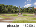 長崎平和公園　爆心地記念碑