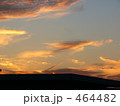 西の空