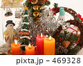 ホワイトクリスマス　ツリー・リース・キャンドル　１