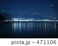 別府の夜景　他の浦ビーチより