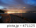 別府の夜景　他の浦ビーチより