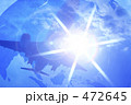 飛行機と地図