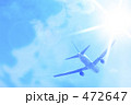 飛行機と地図