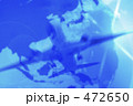 飛行機と地図
