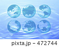 水と地球儀
