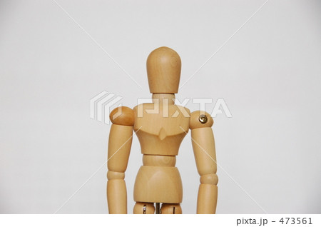 「Wood man 02.」の写真素材