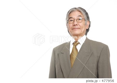 年配のビジネスマン 年配のビジネスマン