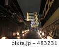 花灯籠と八坂の塔