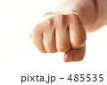 男性の握りこぶし