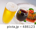 ビールと赤ワイン