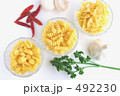 三種類のパスタと香味野菜