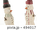 木製の素朴でかわいいサンタクロース