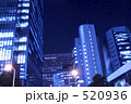 ビル街の夜景