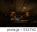 夜の機内
