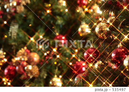 クリスマスツリーのアップ