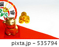 正月縁起小物 招きネコと金俵 1