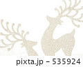 クリスマスイメージのトナカイ