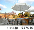 美術館のオープンカフェ