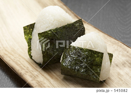 「おにぎり親子」の写真素材