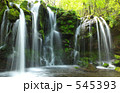 山林の滝