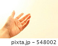 女性の手のひら