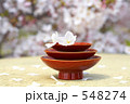 杯と花びら
