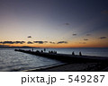 竹富島　西桟橋の夕日