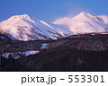 朝の乗鞍岳