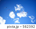 青空と連凧